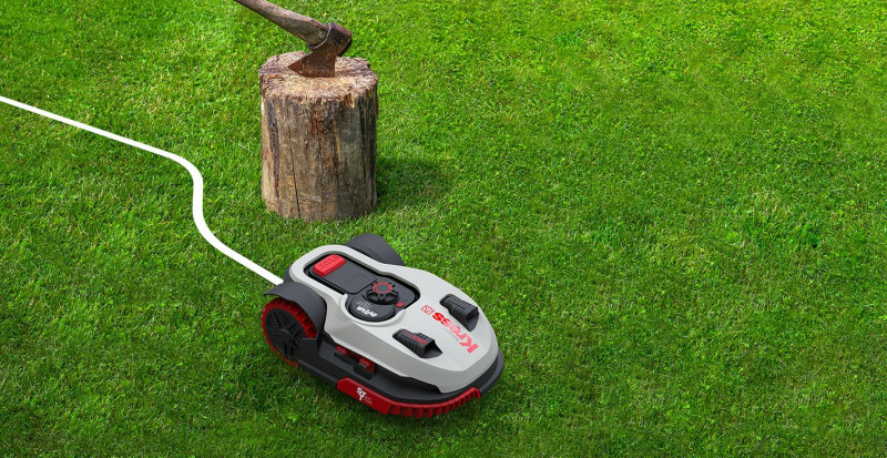 Robot tondeuse KRESS MISSION KR123E jusqu'à 2500m²