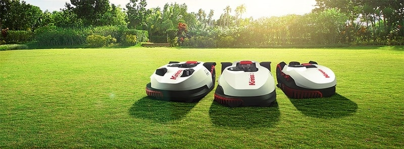 Robot tondeuse KRESS MISSION KR123E jusqu'à 2500m²