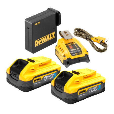 Chargeur DeWALT DCB094H2-QW 18V XR 5A KIT