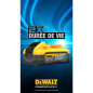 Pack 2 Batterie DeWALT DCBP518H2-XJ POWERSTACK 18V XR 5.0Ah