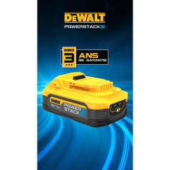 Pack 2 Batterie DeWALT DCBP518H2-XJ POWERSTACK 18V XR 5.0Ah