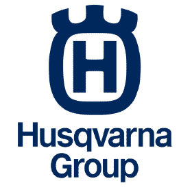 Husqvaran group logo - gardena - robot mower range