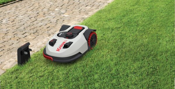 KRESS robot lawn mower discreet charging station