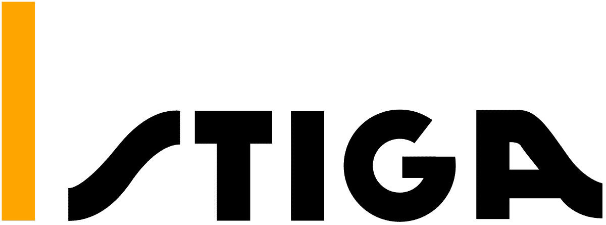 Stiga logo tuin accu gereedschap