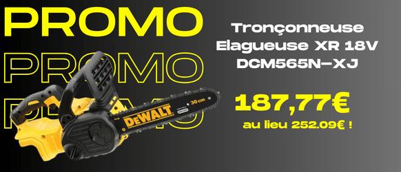 Promotion tronçonneuse DeWALT DCM565N