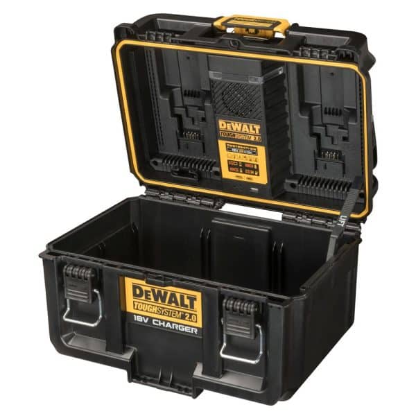 Boîte chargeur DeWALT DWST83471-QW TOUGHSYSTEM 2.0 en action