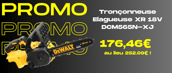 Promo Tronçonneuse Elagueuse XR 18V DCM565N-XJ Dewalt